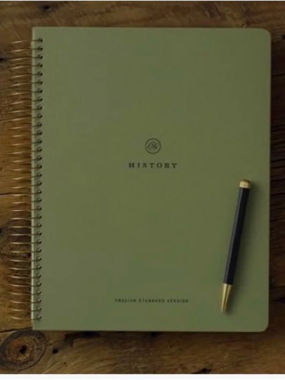 ESV Spiral-Bound Journaling Bible, History (Hardcover): Holy Bible